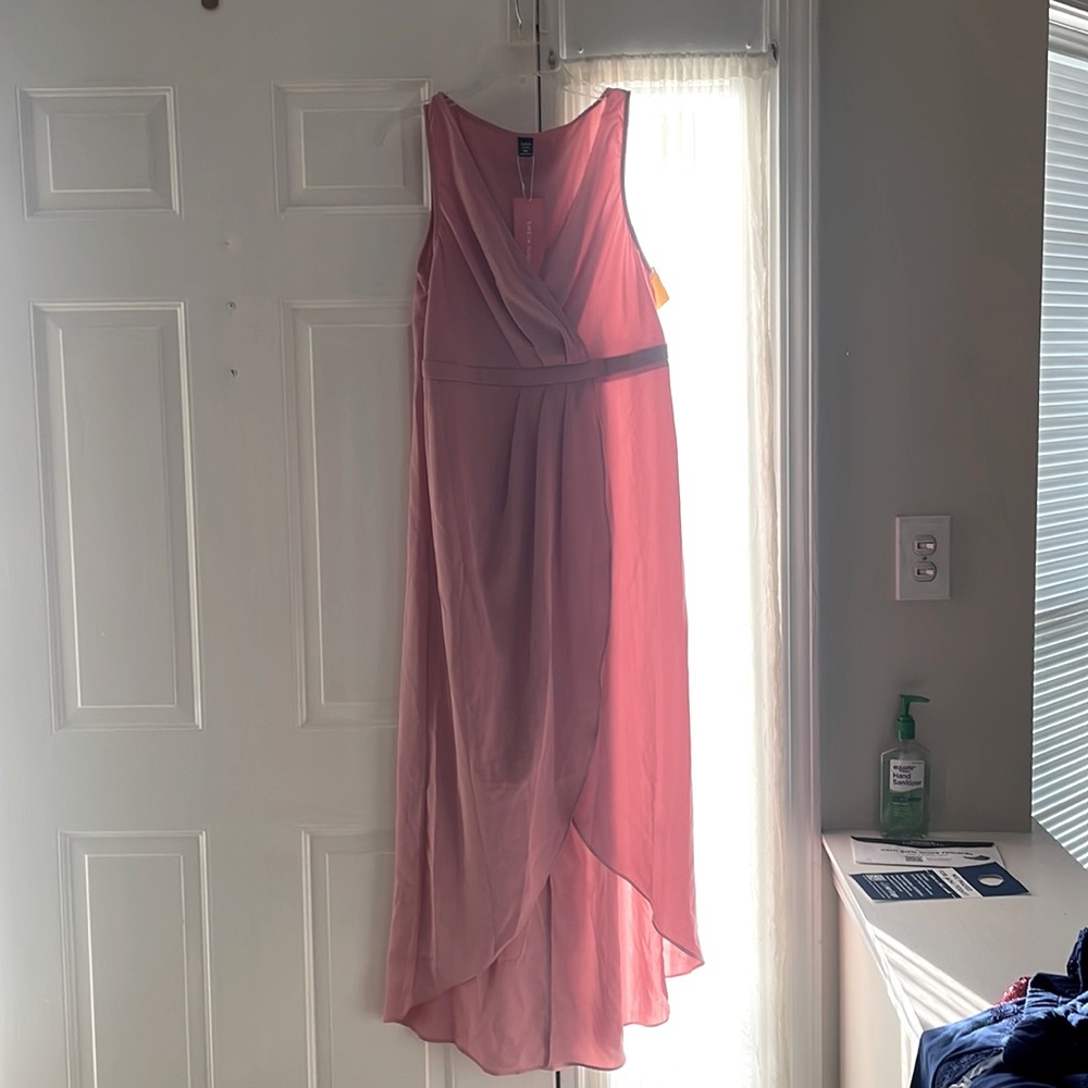 Dusty rose dress